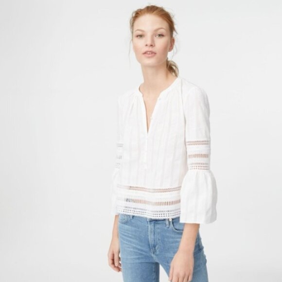 Club Monaco Jorel Crochet top 30347 - Picture 1 of 6
